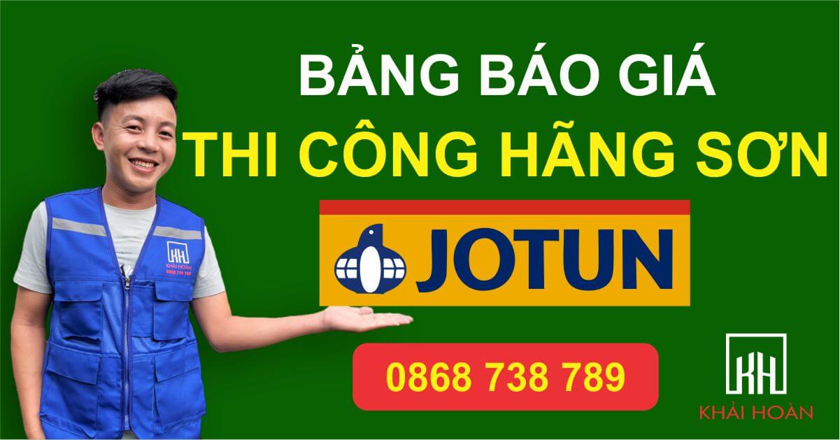 Báo Giá Thi Công Sơn Nước Jotun Chính Hãng Trọn Gói【cập Nhật Mới 2023】 9429